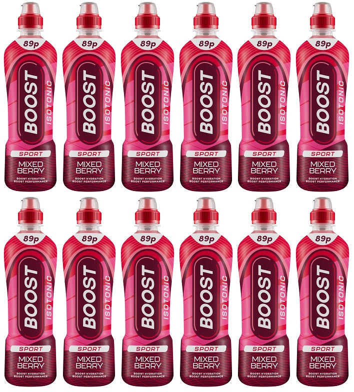 12 x Boost Sport Mixed Berry - 500ML