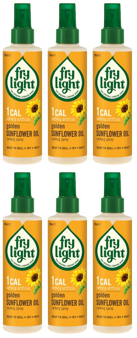 6 x Frylight Sunflower Oil 190Ml