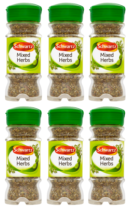 6 x Schwartz Mixed Herbs Jar Jar