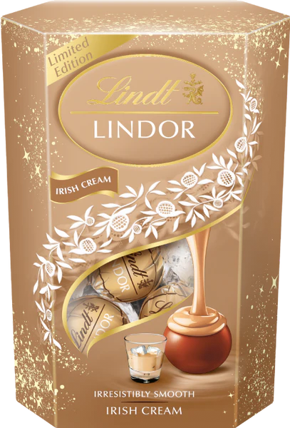 8 x Lindor Irish Cream Cornet  - 200GM