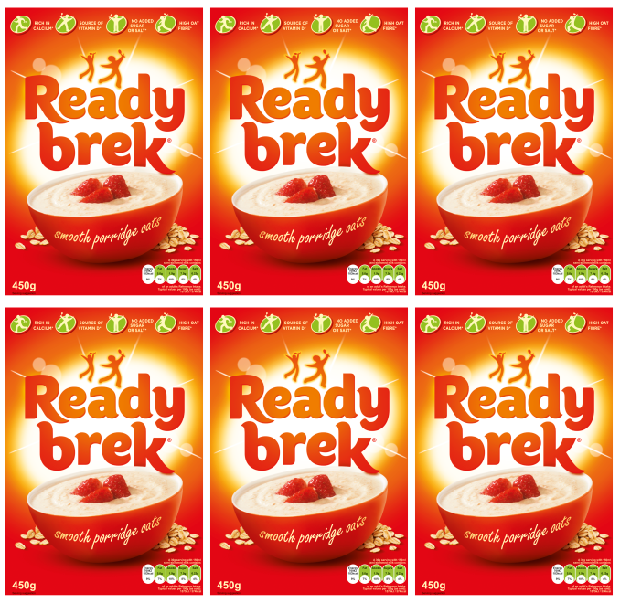 6 x Ready Brek 450Gm