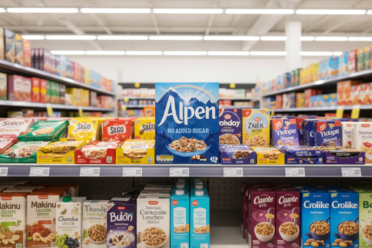 10 x Alpen No Added Sugar 550Gm