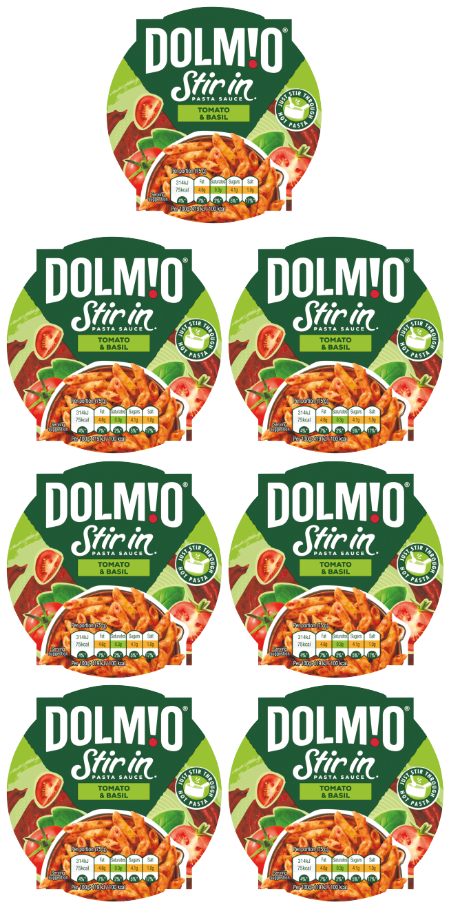 7 x Dolmio Stir-In Tomato & Basil 150Gm