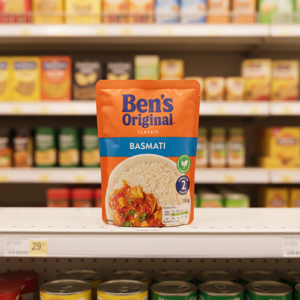 6 x Bens Original Basmati Microwave Rice - 220G
