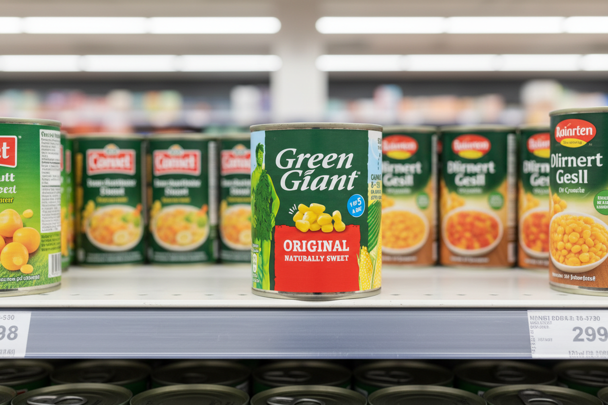 12 x Green Giant Original Sweetcorn Niblets 198Gm