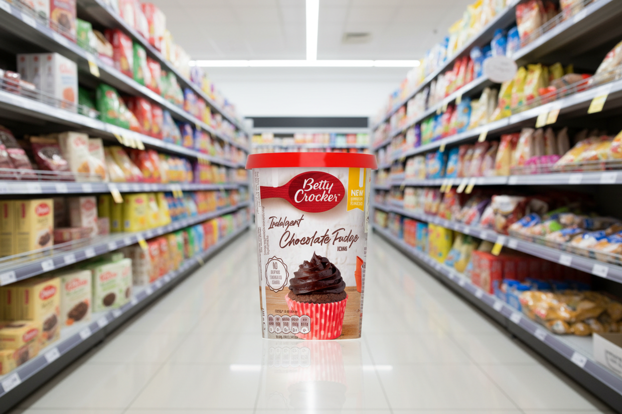 6 x Betty Crocker Chocolate Fudge Icing 400G