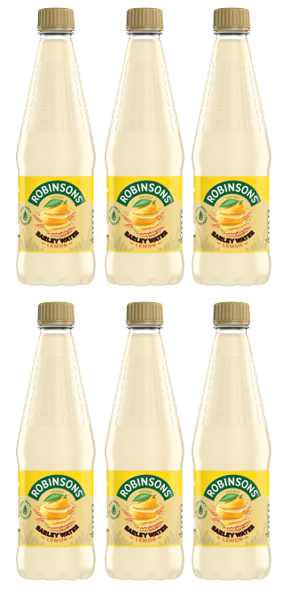 6 x Robinsons Lemon Barley 850Ml