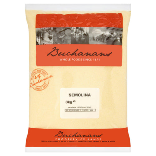 Buchanans Semolina 3Kg