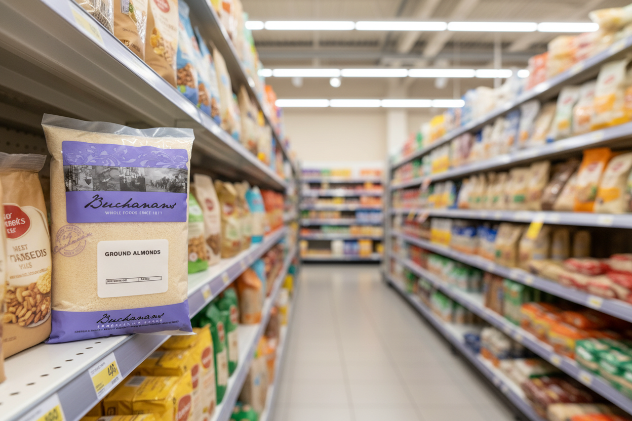 Buchanans Ground Almonds 1Kg