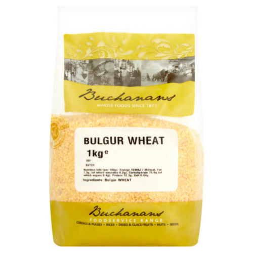 6 x Buchanans Bulgur Wheat 1Kg