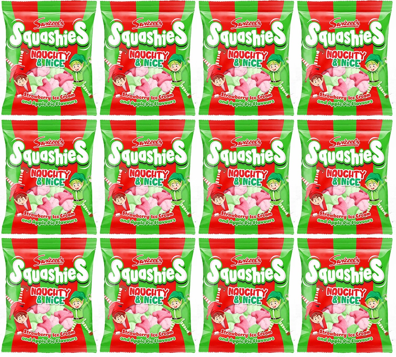 12 x Squashies Naughty & Nice - 120GM