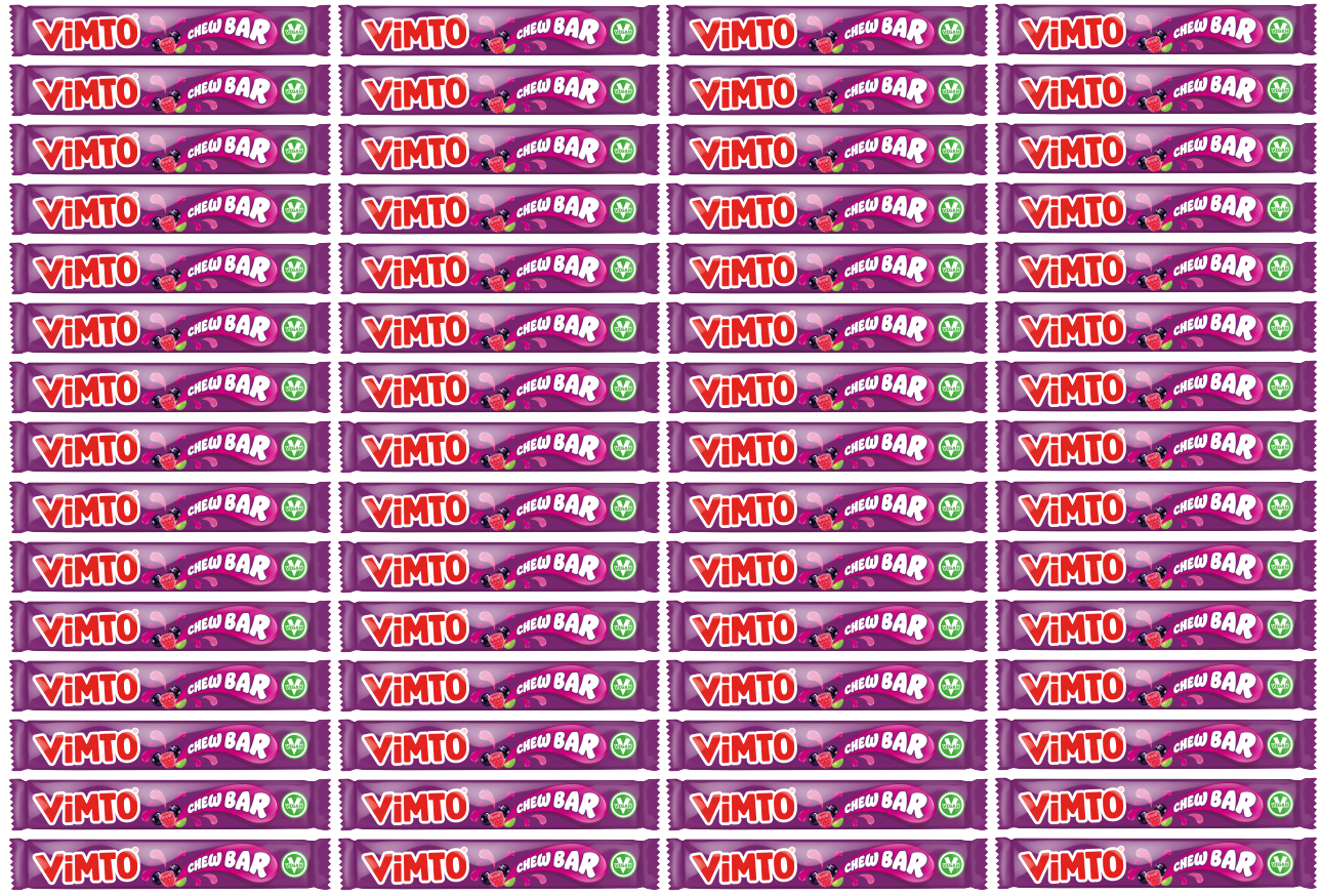 60 x Swizzels Vimto Original Chew Bar Pack