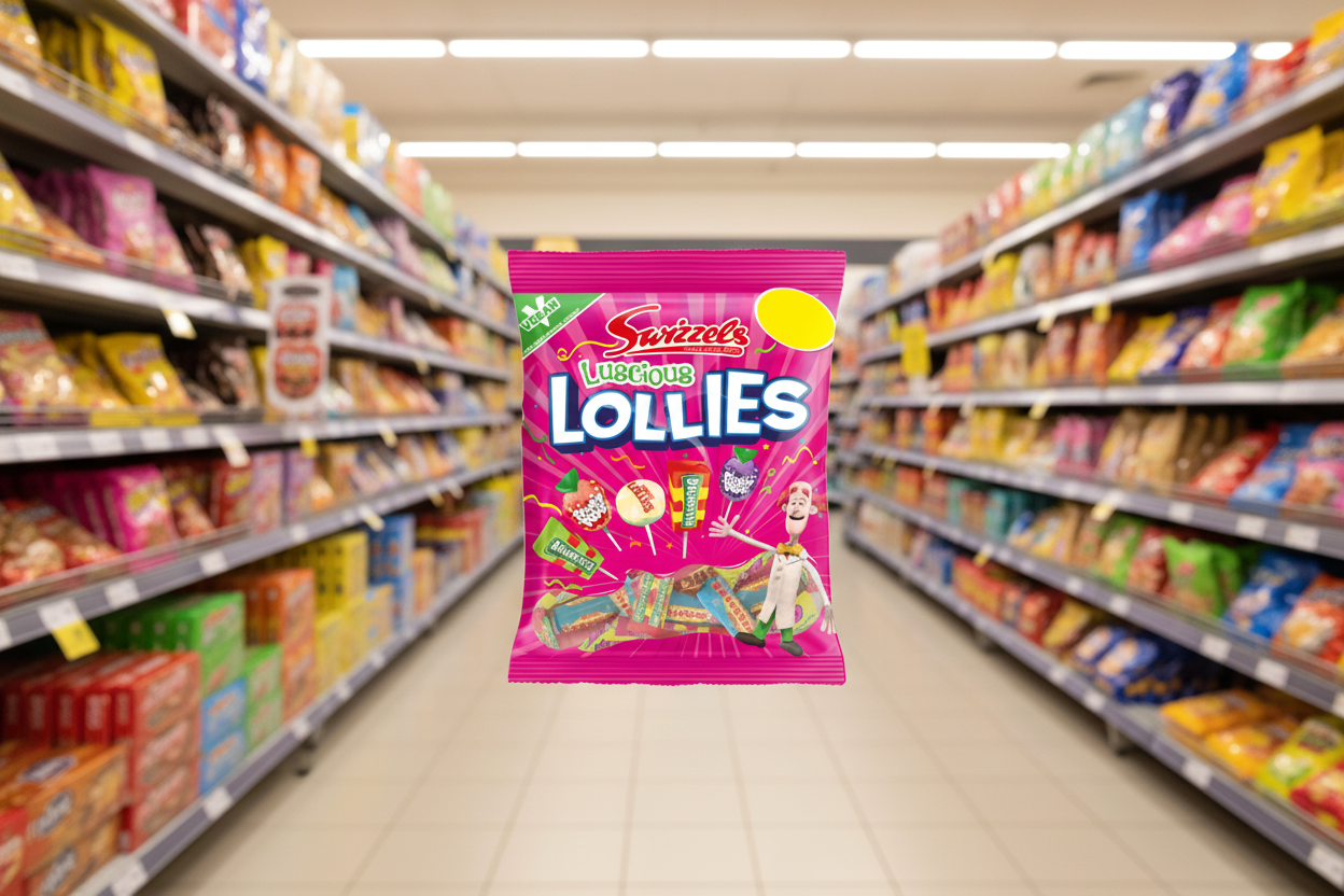 12 x Swizzels Luscious LolliesPmp - 132GM