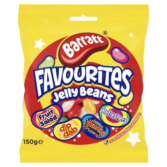 16 x Barratt Favourite Jelly Beans - 150GM