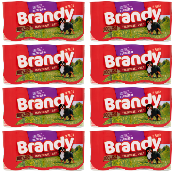 8 x Brandy Original Traditional Loaf 3 X 395G
