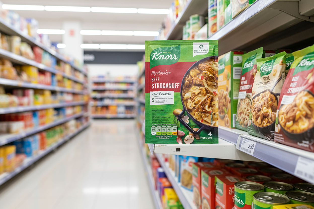 16 x Knorr Mealmaker Beef Stroganoff Sachet 50Gm