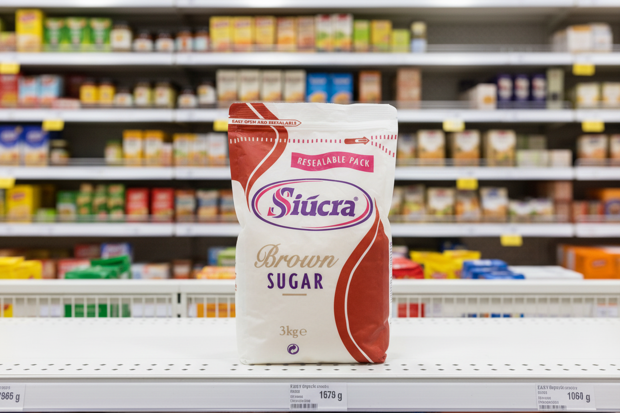 4 x Siúcra Brown Sugar 3Kg