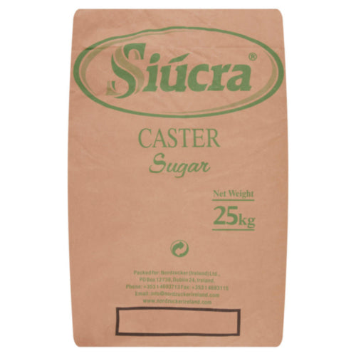 Siucra Caster Sugar 25Kg