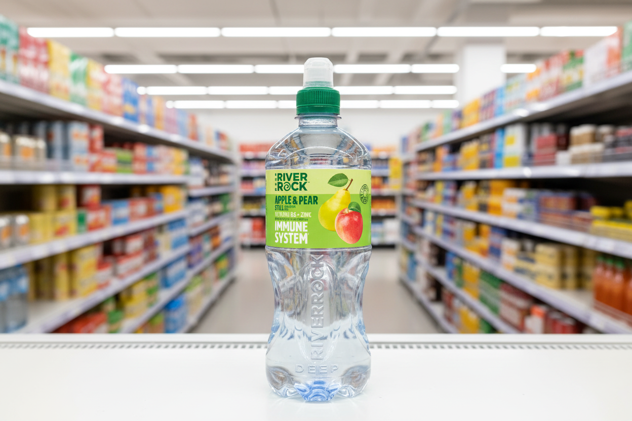 15 x Deep Riverrock Apple & Pear Still Water Drink 750Ml