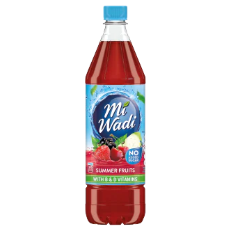 12 x Miwadi Summer Fruits 1L