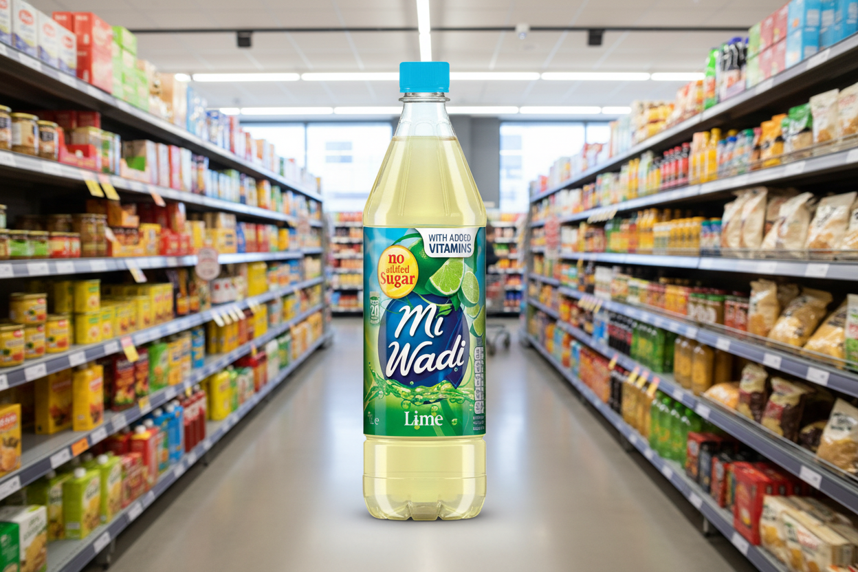 12 x Miwadi Lime 1L