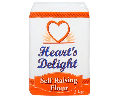 8 x Heart's Delight Self Raising Flour 2Kg