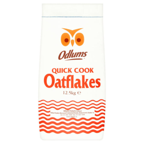 Odlums Quick Cook Oatflakes 12.5Kg