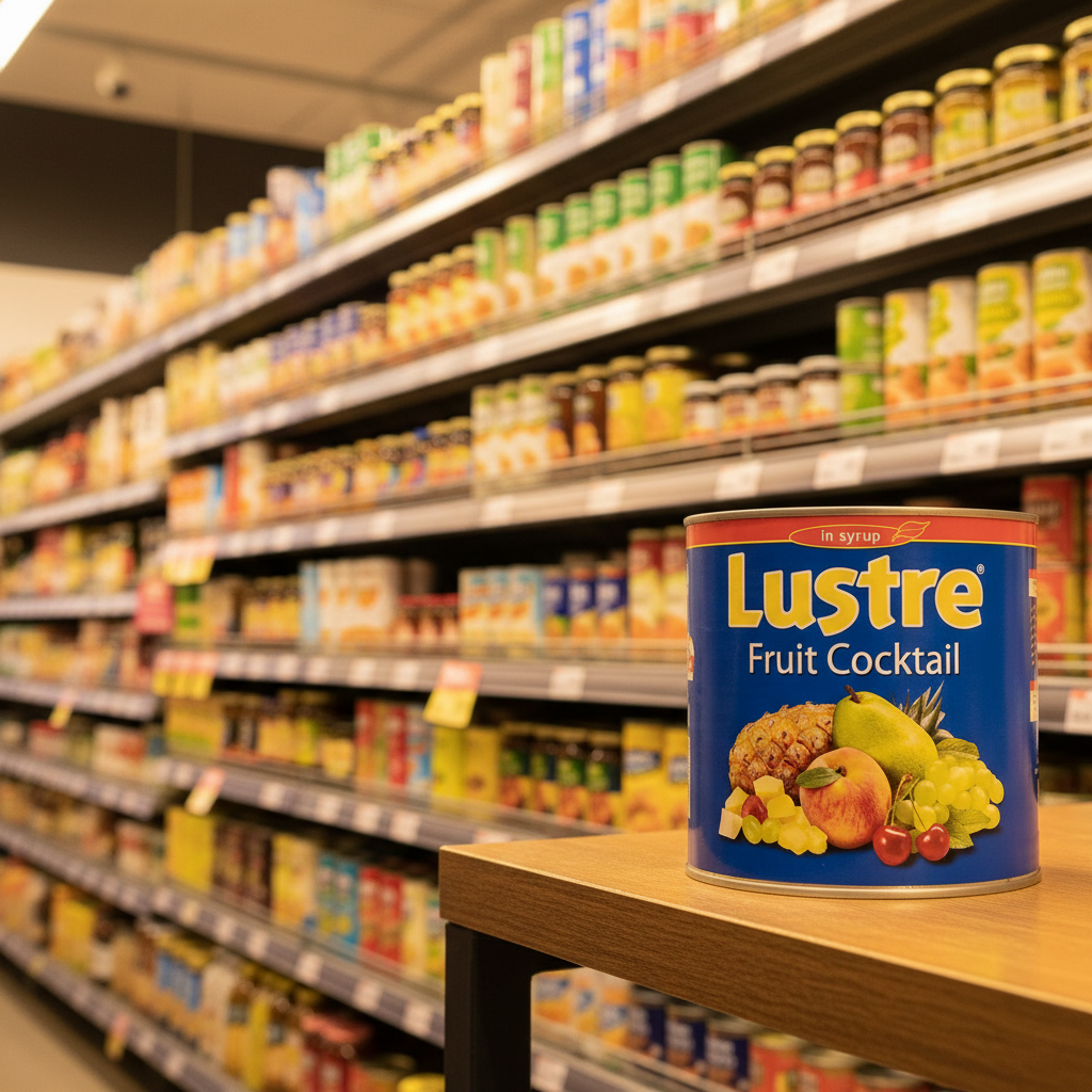 Lustre Fruit Cocktail In Syrup 2.5Kg