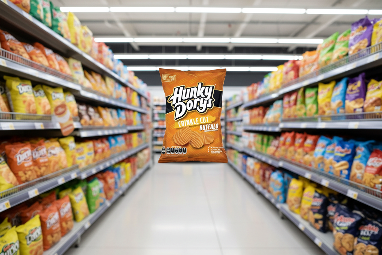 12 x Tayto Hunky Dorys Buffalo - 130GM