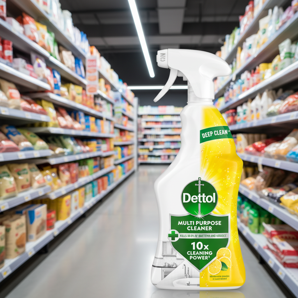 6 x Dettol Multi Purpose Cleaner Lemon - 750ML