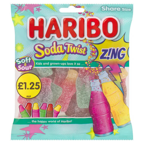 30 x Haribo Soda Twist 140G