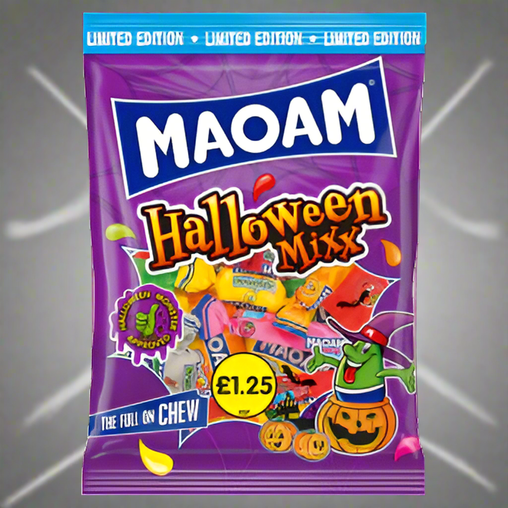 Moam Packet Exploding 14 x Haribo Maoam Halloween Mix Bag - 140GM