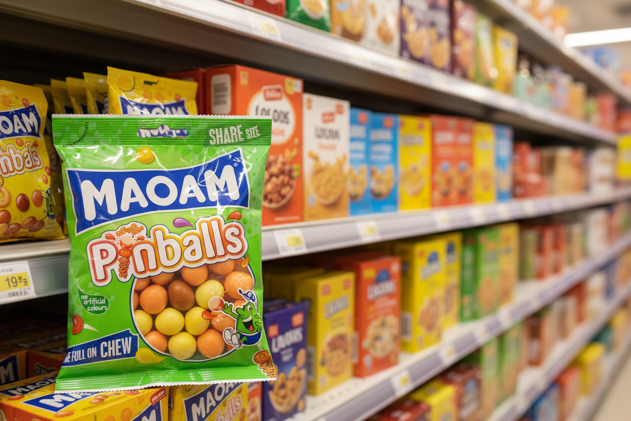 14 x Haribo Maoam Pinballs (15% Extra Free) - 161GM