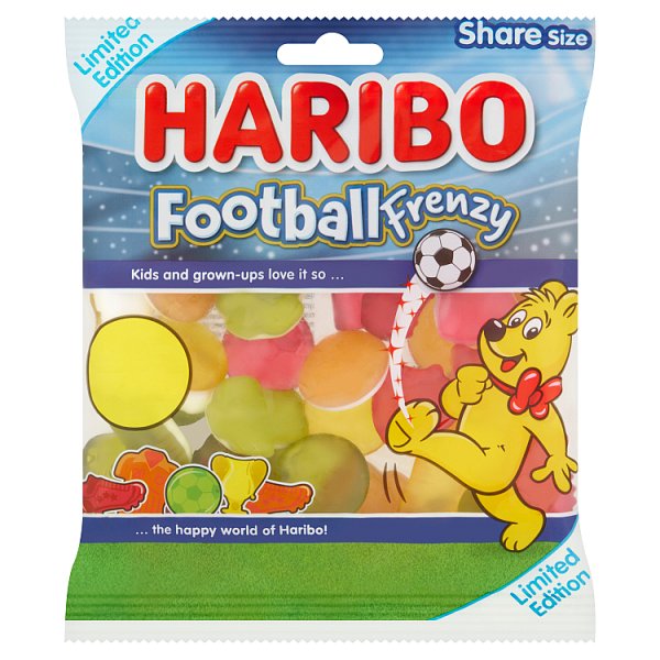 12 X Haribo Football Frenzy - 140Gm