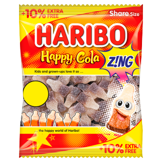 12 x Haribo Happy Cola Zing (10% Extra Free) - 154GM