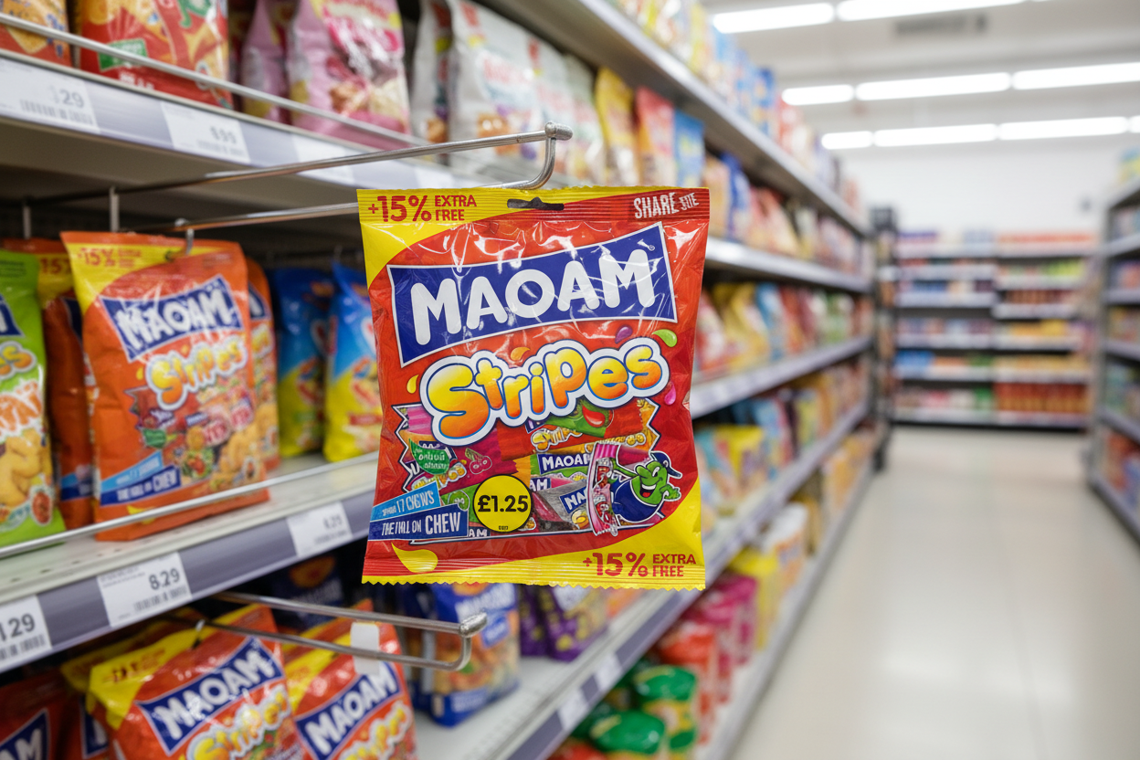 14 x Haribo Maoam Stripes (15% Extra Free) - 161GM
