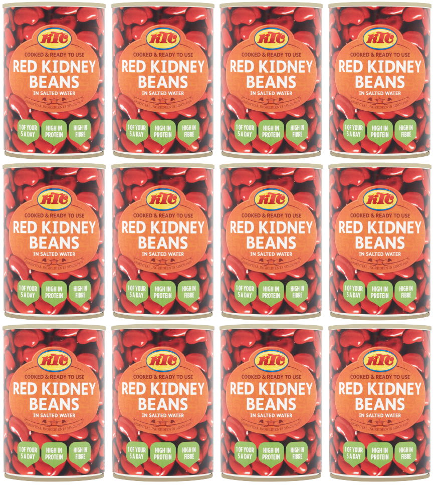 12 x Ktc Red Kidney Beans - 400Gm