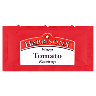 200 x Harrisons Finest Tomato Ketchup Sachets 200 X 10G