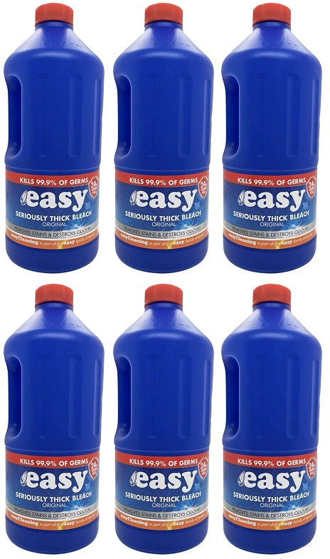6 x Easy Bleach Original  - 2 LITRE