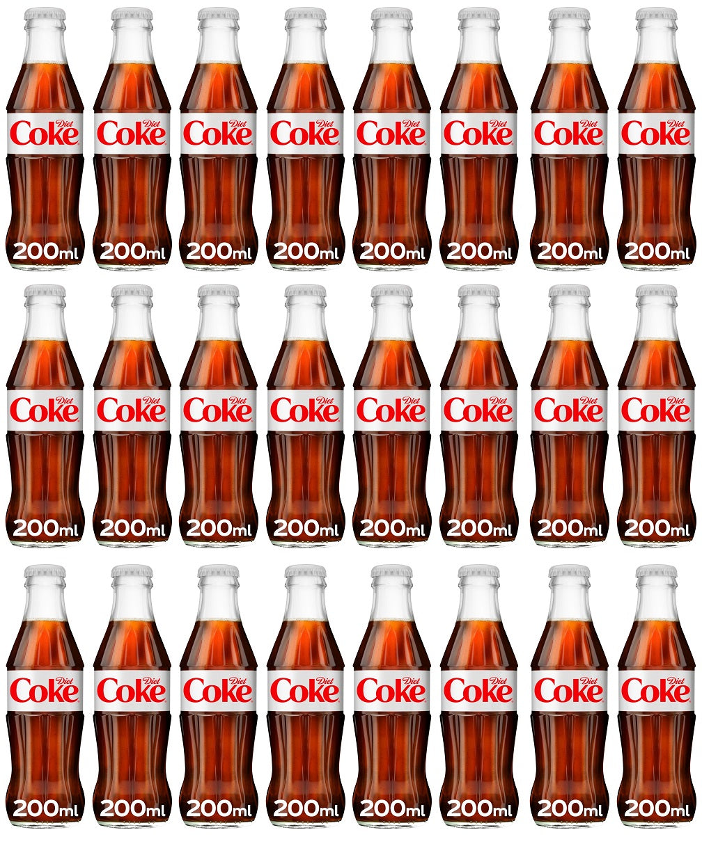 24 x Coca Cola Diet Nrgb 200ML