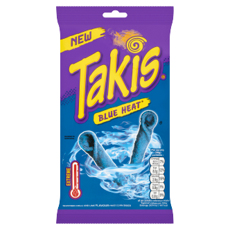 18 x Takis Blue Heat Snack - 100GM