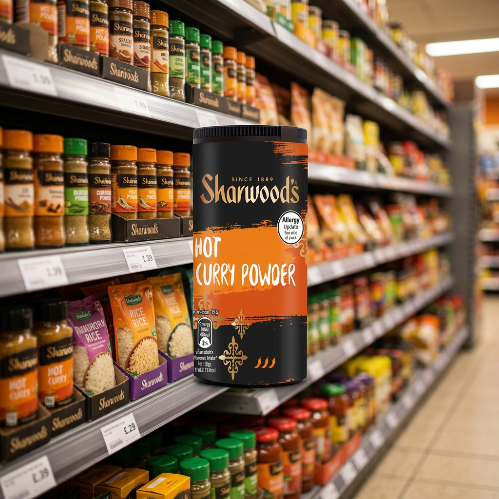 Sharwoods Hot Curry Powder 102G