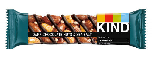 12 x Kind Dark Chocolate Nuts & Sea Salt 40G