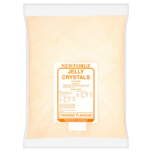 Newforge Jelly Crystals Orange Flavour 3.5Kg