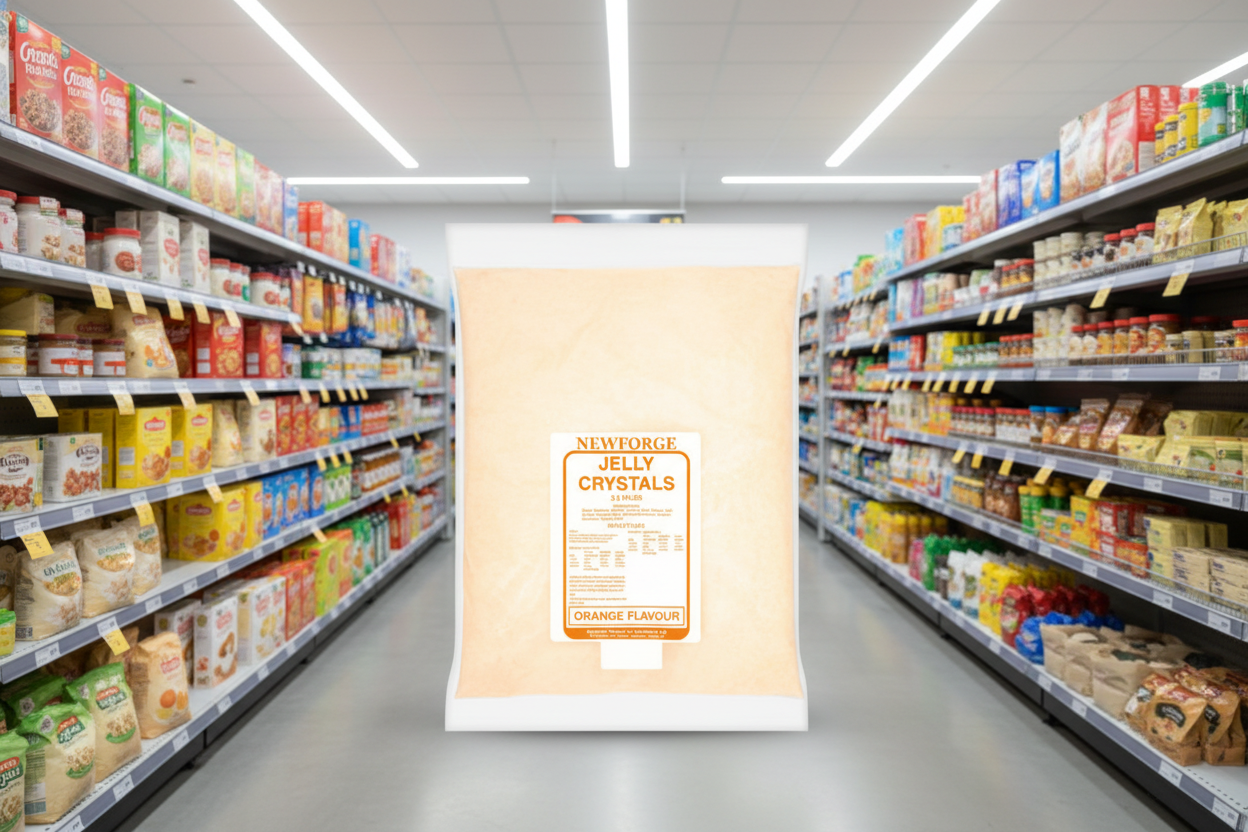 Newforge Jelly Crystals Orange Flavour 3.5Kg