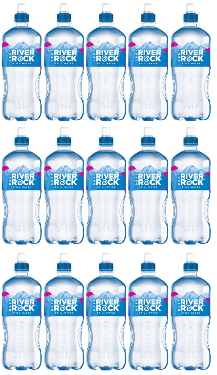 15 x Deep Riverrock Hydrate Still Water 750Ml