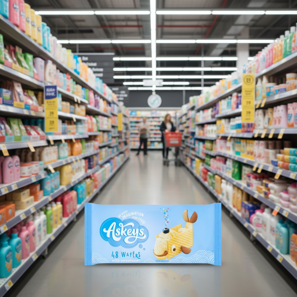 36 x Askey Wafers Family 48'S