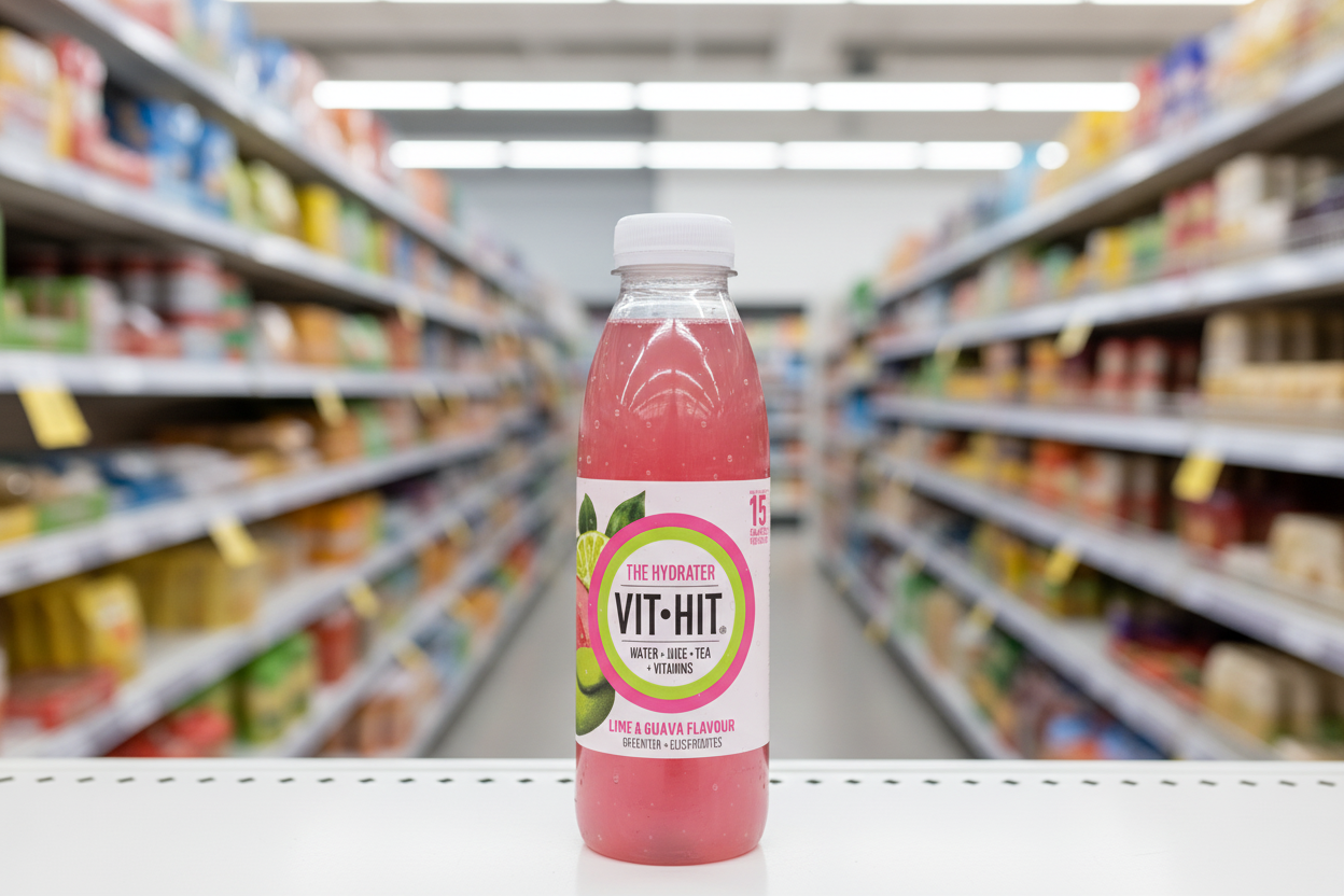 12 x Vit Hit Lime & Guava The Hydrator - 500Ml