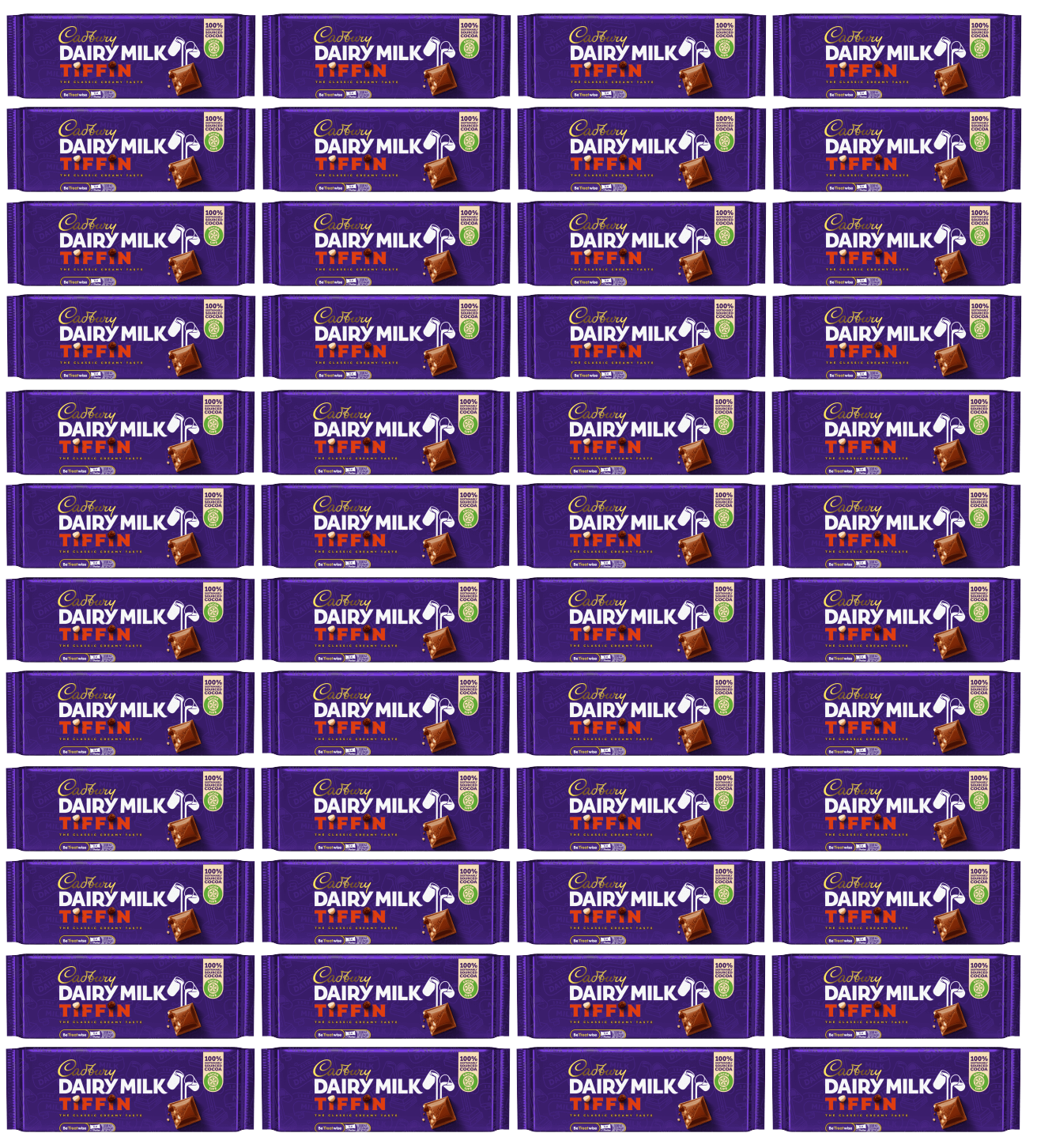 48 x Cadbury Dairy Milk Tiffin Irish - 53Gm