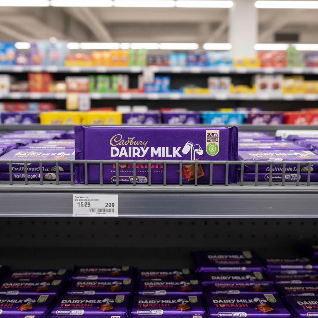 24 x Cadbury Dairy Milk Turkish Irish - 47Gm